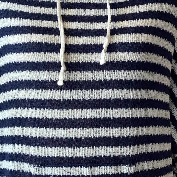 𝅺ABERCROMBIE & Fitch Stripe Hooded Pullover Size XS - Picture 4 of 8